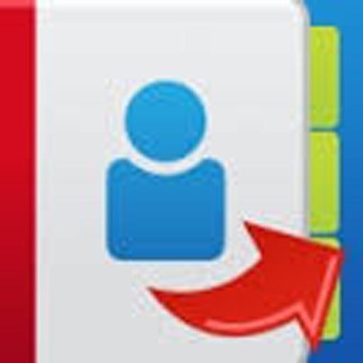 Save-Export Contacts  Icon