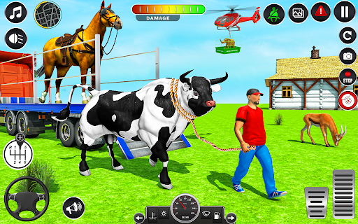 Animal Transports Truck Games Screen 3