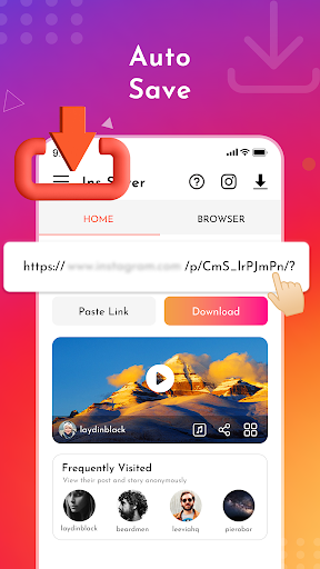 Reels Downloader - Save Videos Screenshot 3 - AppWisp.com