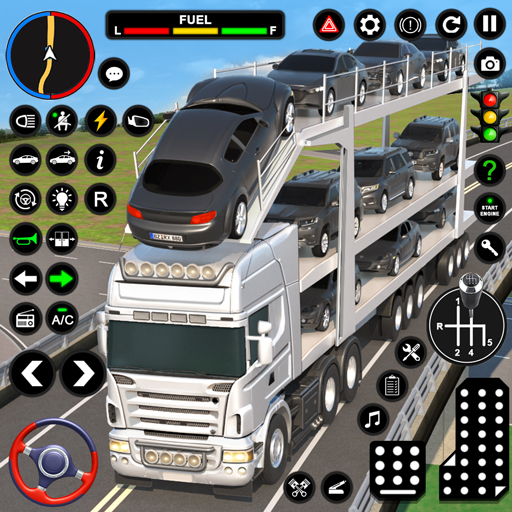 Jogo de simulador de condução de transporte de carro real: simulador de  caminhão de estacionamento de carro de corrida de alta velocidade: jogo de  aventura de vôo de avião 3D grátis para