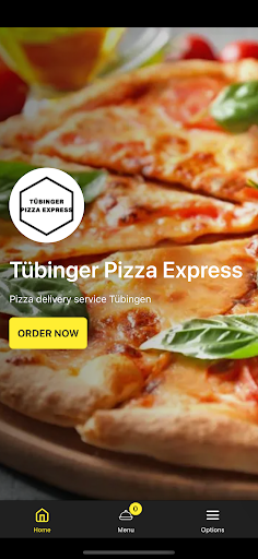 Android application Tübinger Pizza Express screenshort