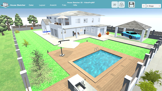 HOUSE SKETCHER | 3D FLOOR PLAN 2.1