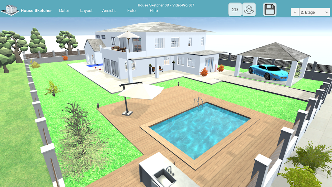  HOUSE SKETCHER | 3D FLOOR PLAN 