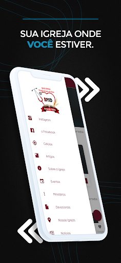 Android application BATISTA PSD CHURCH screenshort