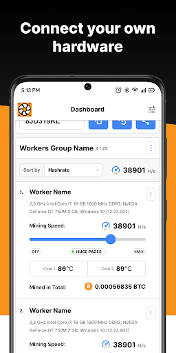 Screenshot of CryptoTab Farm: Digital Gold