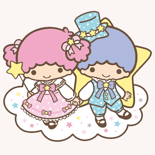 Little Twin Star WASticker GIF