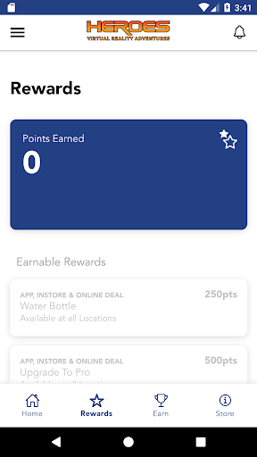 The Game Zone Rewards Screen 3