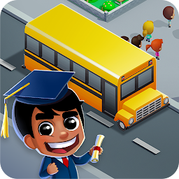 Ленивый школьный магнат Mod Apk
