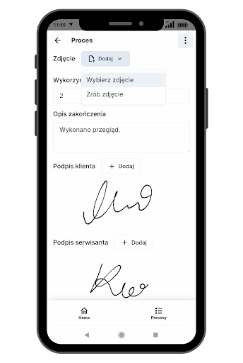 Serwis Planner Screen 3