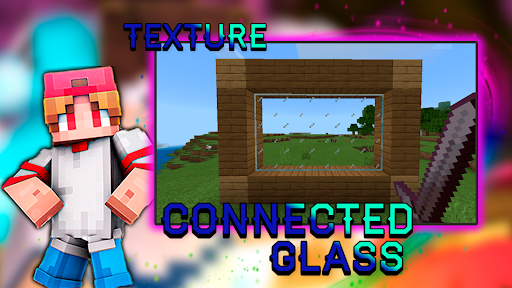Connected Glass MCPE Mods