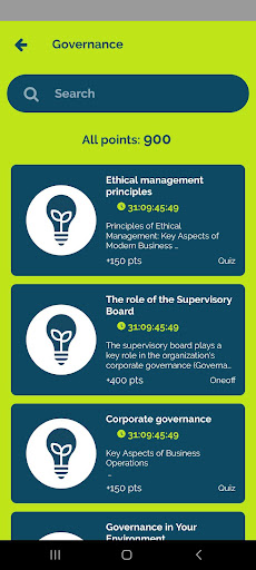 ESG ASSURED Screen 3