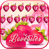 Love Red Strawberry Keyboard icon