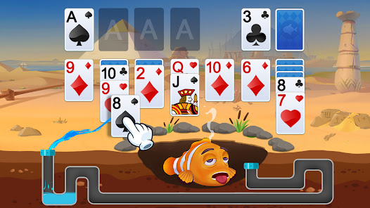 Solitaire 3D Fish screenshots 2