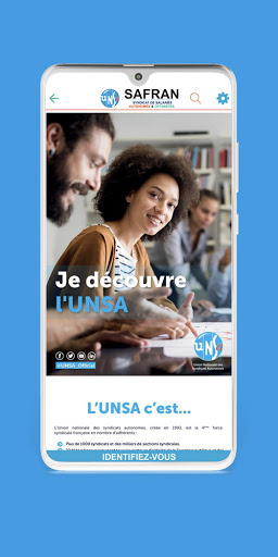 UNSA SAFRAN Screen 3