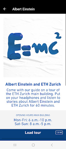 ETH Zurich Tours Screen 2