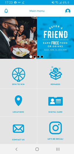 Android application Margaritaville Rewards screenshort