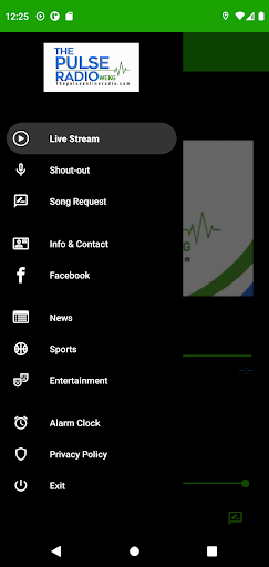 The Pulse Online Radio Screen 3