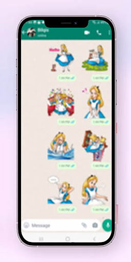 Princess Sticker Emoji for WA Screen 3