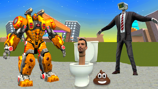 Skibidi Toilet Robot War