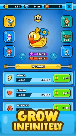 Game screenshot Rubber Duck: Idle Squad Game apk download