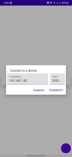 ADB REMOTE Screen 2