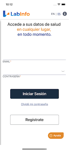 Android application LabInfo screenshort