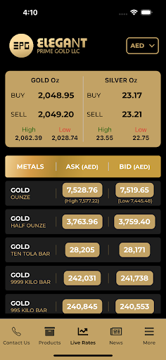 Elegant Prime Gold Screen 2