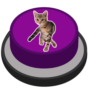 Angry Cat Prank Meme Button