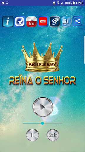 Android application Rádio Reina o Senhor screenshort