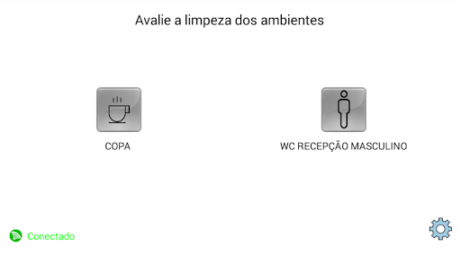 Android application Avaliações screenshort