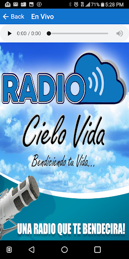 Radio Cielo Vida Screen 2