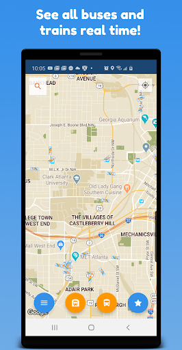 Android application Marta Pull Up screenshort