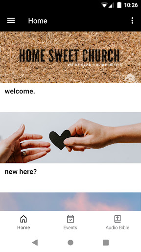 Android application Valiant Church App screenshort