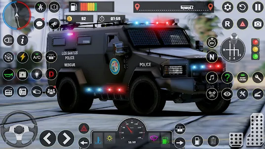 Police Car Chase 3d-Police Sim