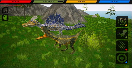 Simulador de Ceratosaurus Caça