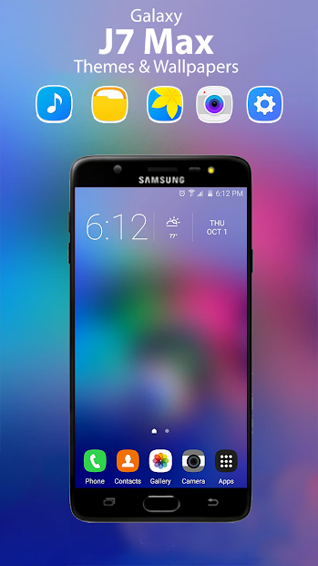 Screenshot 6 Theme for Galaxy J7 Max & launcher for galaxy j7 android