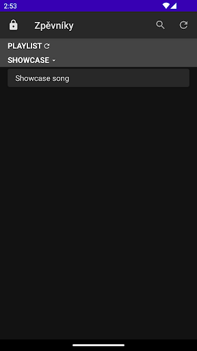 Android application AgapeSongs Lite screenshort