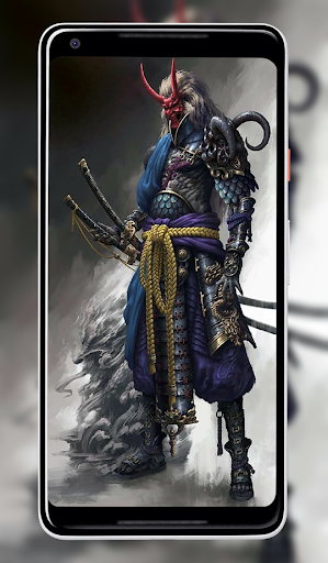 Android application Samurai Wallpaper screenshort