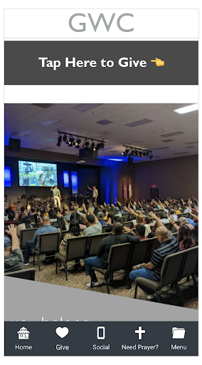 Android application Greeneway Church App screenshort