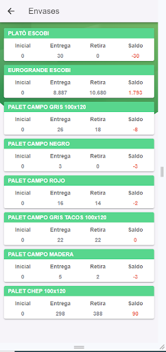 Android application Escobi Agricultores screenshort