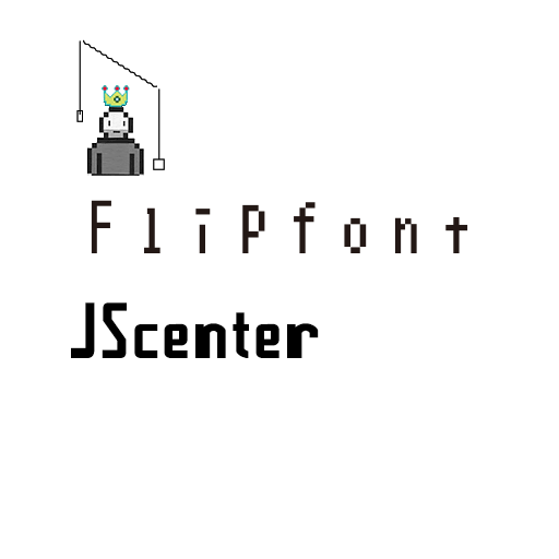 Jscenter™ Latin Flipfont logo
