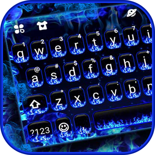 Blue Flames Theme - AppWisp.com