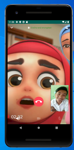 Nussa & Rara Prank Video Call Screen 3