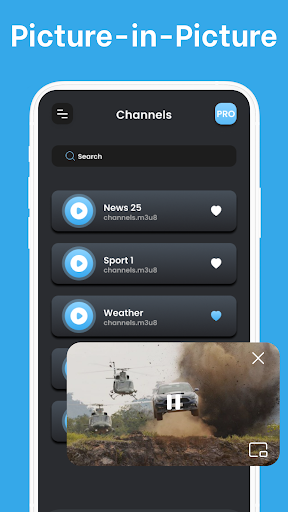 IPTV Player - IP Television Screen 2