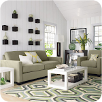 Cover Image of ดาวน์โหลด Living Room Decorating Ideas 1.7 APK