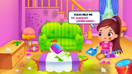 candy house cleaning for girls Screen 3