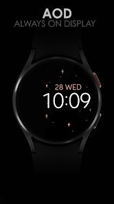 Captura 24 Moon Rose Gold watch face android