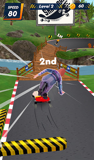 Downhill Racing: Hill Racer 3D Screenshot