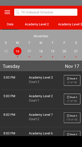 TK Volleyball Screenshot