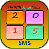 New Year 2015 SMS icon
